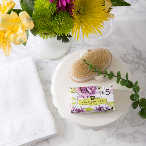 Italian Soap Bar (200 g) - No. 5 - Waterlily & Sandalwood