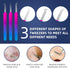 Ybaoo Pimple Popper Tool Kit - 10 Pcs Blackhead Remover Comedone Extractor with Metal Case for Quick Removal