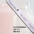 Tropical Shine Jumbo Zebra 180 Colossal Collection, 6 pcs Nail Files, Medium (180) Grit Set