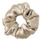 LILYSILK Silk Hair Scrunchies, 100% Mulberry, No Damage, Elastic Ponytail Holders, 1Pc, Coffee