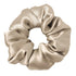 LILYSILK Silk Hair Scrunchies, 100% Mulberry, No Damage, Elastic Ponytail Holders, 1Pc, Coffee