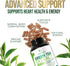 Green Tea Extract Capsules 1000mg 98% Standardized EGCG - 60 Capsules for Natural Energy & Heart Support