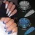 Reflective Glitter Powder Set, 8 Colors Sparkle Diamond Nail Glitter Dust, Silver Pink Purple Green Loose Nail Supplies