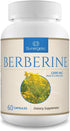 Sunergetic Premium Berberine Supplement - 1200mg per Serving, 60 Capsules, Non-GMO