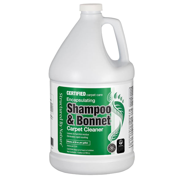 TaskBrand Structured by Nature Encapsulating Shampoo/Spin Cleaner,4/cs