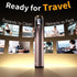 M23 30-Day IPX7 Travel Electric Toothbrush for Adults, Retractable Portable Sonic Toothbrush, Aluminum Body, Battery