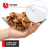 32oz Clear Plastic Serving Bowls (4 Pack), Medium Square Buffet Containers for Chips, Snacks, Mints, Salad Bar, Party