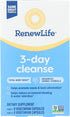 Renew Life 3-Day Cleanse Total Body Reset 2-Part Detox Cleanse Capsules, Digestive Wellness and