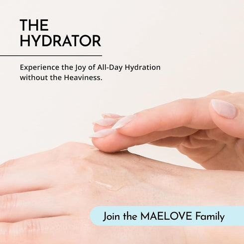 MAELOVE Hydrator Hyaluronic Acid Serum - Lightweight & Non Greasy Formula for Ultimate Hydration