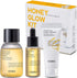 COSRX Honey Glow Kit | Facial Toner, Serum, Cream with Propolis Extract | Travel Size Gift Set, Korean Skincare