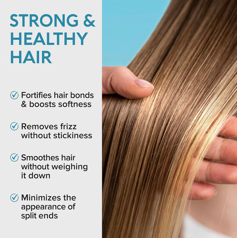 MAREE Deep Hair Mask & Conditioner - Hydrating Coconut Oil & Keratin Hair Mask, Biotin & Collagen Moisturizing