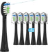 6 Pack Replacement Brush Heads for Waterpik Sonic Fusion Flossing Toothbrush - Compatible with Sonic Fusion