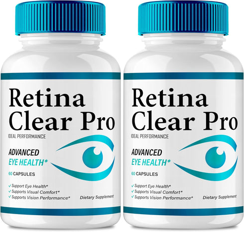 IDEAL PERFORMANCE Retina Clear Eye Supplement - Retina Clear for Eyes Capsules - Maximum