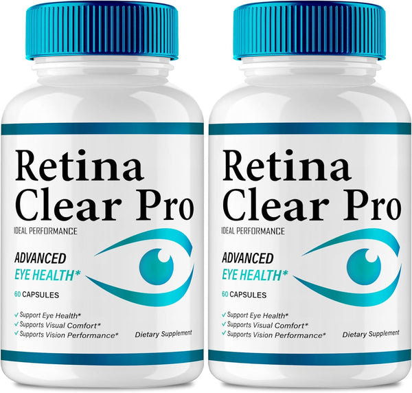 IDEAL PERFORMANCE Retina Clear Eye Supplement - Retina Clear for Eyes Capsules - Maximum