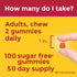 Nature Made Zero Sugar Vitamin C Gummies, 250 mg per Serving, 100 Count - Immune & Antioxidant Support