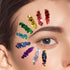Teenitor Body Glitter Face Glitter Makeup, 12 Colors Face and Body Glitter Gel for Hair and Makeup