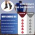 ABIRAM Ankle Brace - Compression Sleeve with Wrap for Sprained Foot & Plantar Fasciitis Relief
