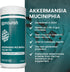 Akkermansia Muciniphila Probiotics | 5 Billion TFU for Digestive Health | Prebiotics & Probiotics for Women & Men | 60