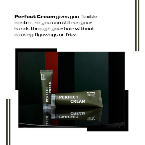 Rudy's Styling Cream, Paraben Free, For All Hair Types, Made in the USA