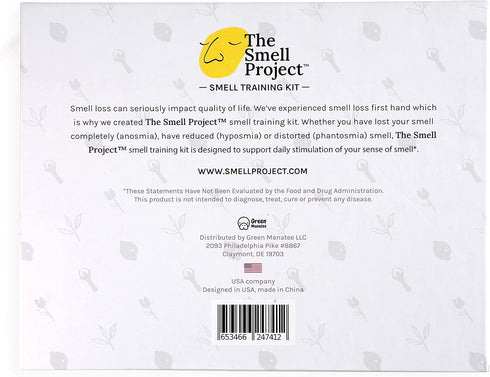 The Smell Project 10ml Smell Training Kit - Olfactory Training Kit with Real Essential Oils - Smell Therapy for Smell
