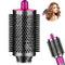 Large Round Volumizing Brush for Dyson Airwrap Attachments, Big Size Hair Styler Blow Dryer Brush (Rose)