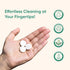Window and Glass Refill 8-Pack, Certified Compostable Natural Cleaning Solution, Eco-Friendly