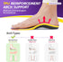 TANSTC Insoles for Women, Plantar Fasciitis Arch Support Shoe Insoles for Men, Pain Relief Professional Sport Insoles