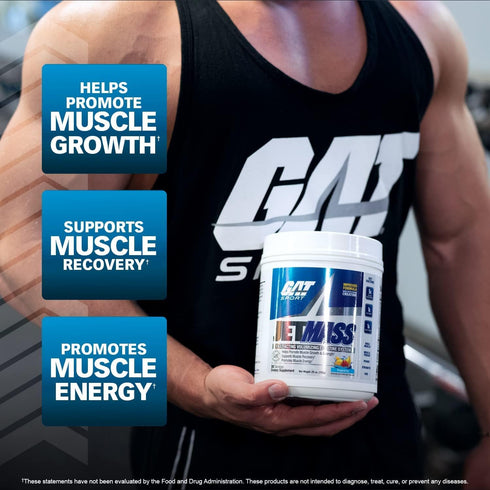 GAT SPORT JetMass Fast-Acting Volumizing Creatine System, 30 Servings, Strawberry Lemonade
