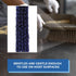 Vikan 45898 Bench Cleaning Brush, 14 Inch, Polypropylene/Polyester Medium Bristle, Purple
