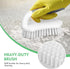 SetSail 3 Pack Scrub Brush, Heavy-Duty Scrub Brushes for Cleaning with Stiff Bristles Cleaning Brush for Shower