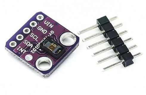 5pcs GY-MAX30102 MAX30102 Heart Rate Click Pulse Oximetry Sensor Module for Arduino (Purple Board)