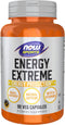 NOW Foods Sports Nutrition Energy Extreme with B Vitamins, 90 Veg Capsules