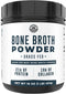 16oz Bone Broth Protein Powder from Grass Fed Beef - Unflavored, Rich in Collagen, Paleo Protein Powder