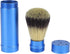 Walfront Portable Shaving Brush, Men Travel Facial Foaming Grooming Tool with Aluminum Handle