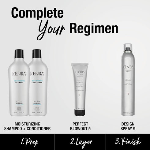 Kenra Design Spray 9 | Light Hold Hairspray | Tames Frizz & Flyaways for All Hair Types