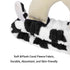 Facial Spa Headband, Cosmetic Makeup Headband for Washing Face (Cow)