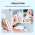 96 Counts Ear Thermometer Probe Covers, Disposable Caps for Femometer Family 1015