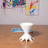 WLngtv White Paint Strainer - Paint Pouring Cup, Split Cup for Paint Pouring Supplies Tools, Paint Pouring Supplies