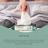 The Honest Company Plant-Based Flushable Wipes, 99% Water, Hypoallergenic, Fragrance Free, 126 Count
