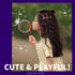 Teenitor Color Elastic Hair Bands, Hair Ties (2000pcs Multi Color Hair Holder Hair Tie Elastic Rubber Bands for Baby