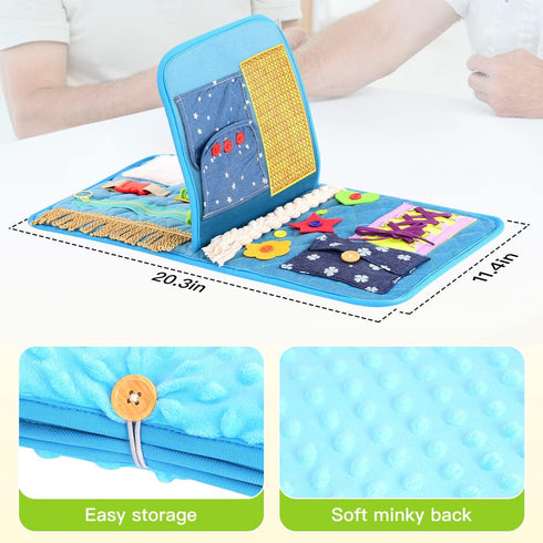 SOFWO Blanket.(11.4 20.3 Fidget Blanket for Adults with Dementia,Alzheimers Dementia Activities Products for Elderly