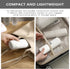 Portable Toothbrush Travel Case, Plastic Holder and Toothpaste Cover, Compact Storage Container for School Camping