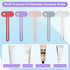 Xinjoduz 10 Pack (5 Metal Toothpaste Squeezer Roller, Tube Key Squeezer Tool for Zero Waste Cosmetics, Durable Alloy