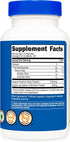 Nutricost Fiber Capsules with Prebiotic Fiber Supplement, 150 Capsules, Made with Organic Psyllium Husk & Jerusalem