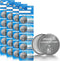 20 Count Pack CR2430 3V Lithium Coin Battery for Remote Controls, Car Key Fobs