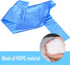 4 Gallon Bathroom Trash Bags, 4 Rolls, 100 Counts Small Handles Garbage Bags for Office, Bathroom