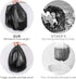 Classycoo Trash Bags, 100 Count, 6 Gallon Extra Thick Leak Proof Garbage Bags for Home Office Trash Can, Black