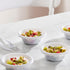 PLASTICPRO 100 PCS White Plastic Bowls 5 oz Premium Quality Light Weight Dishes Disposable Small Plastic Bowls for Dessert Appetizers Soups for Parties Weddings by PLASTICPRO
