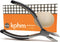 Kohm Toenail Clippers with Soft Rubber Handle for Easy Use & Precision Cutting, Thick, Fungal & Ingrown Nail Cutter