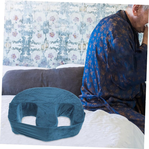 Ipetboom Ergonomic Side Turning Cushion for Bedridden Patients Multifunctional Nursing Support Wedge with Non-Slip